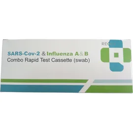 Realy Τεστ Ανίχνευσης COVID-19 και Γρίπης Α & Β με Ρινοφαρυγγικό Δείγμα SARS-Cov-2＆Influenza A＆B Combo Rapid Test Cassette (Swab) 1 τεμ.