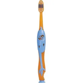 Elgydium Kids Monster Toothbrush Παιδική Οδοντόβουρτσα Πορτοκαλί - Μπλε για 2-6 Ετών 1 Τεμάχιο