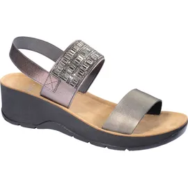 Scholl Cristina Silver Γυναικεία Ανατομικά Πέδιλα [F278471057]