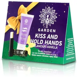 GARDEN Kiss & Hold Hands Πακέτο Lip Care Glamour Vanilla, 5.2g & Κρέμα Χεριών Πλούσιας Υφής, 30ml