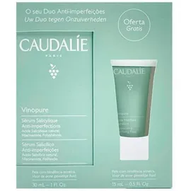 Caudalie Promo Vinopure Blemish Control Infusion Face Serum 30ml &amp; Δώρο Moisturizing Mattifying Face Fluid 15ml
