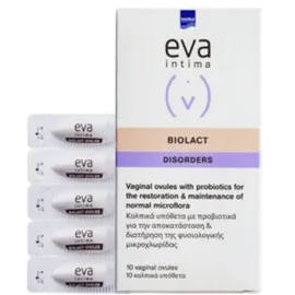 Intermed Eva Intima Biolact Ovules 10τμχ
