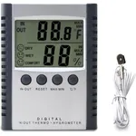 Anats Moller Θερμόμετρο Εσωτερικού και Εξωτερικού Χώρου με Μτρηση Υγρασίας, 306126, 1 Τεμάχιο