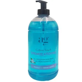 AG PHARM Cotton Touch Κρεμοσάπουνο 600ml