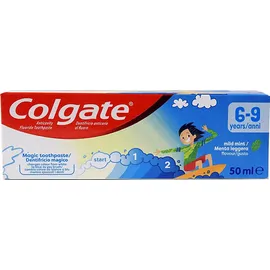 Colgate Παιδική Οδοντόκρεμα με Ήπια Γεύση Μέντα, 6-9 Ετών, 50ml