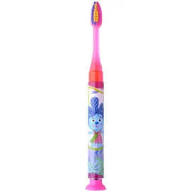 GUM Junior Master Light-Up Soft (903), Παιδική Οδοντόβουρτσα με Φωτεινή Ένδειξη Ροζ 1τμχ