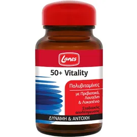 LANES Πολυβιταμίνες 50+ Vitality 30 ταμπλέτες