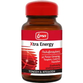 LANES Πολυβιταμίνες Xtra Energy 30 tabs