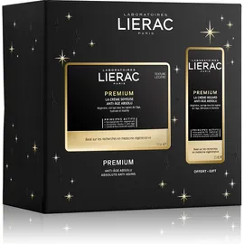 LIERAC Σετ Premium The Silky Cream Absolute Anti Aging, Μεταξένια Κρέμα Απόλυτης Αντιγήρανσης - 50ml & Δώρο Premium The Eye Cream - 15ml