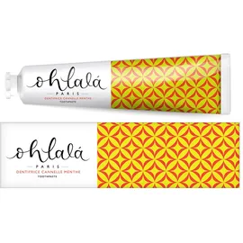 OHLALA Cinnamon Mint Toothpaste, Οδοντόκρεμα με Γεύση Μέντα Κανέλα - 75ml