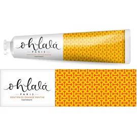 OHLALA Orange Mint Toothpaste, Οδοντόκρεμα με Γεύση Μέντα Πορτοκάλι - 75ml