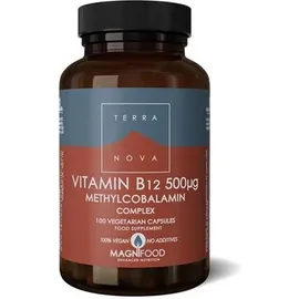 TERRANOVA Vitamin B12 500μg Complex - 100veg. caps