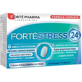 Forte Pharma ForteStress Συμπλήρωμα Διατροφής για την Μείωση του Στρες 15 tabs