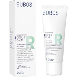 EUBOS Cool & Calm Redness Relieving Day Cream, Καταπραϋντική Κρέμα Ημέρας για την Ερυθρότητα - 40ml