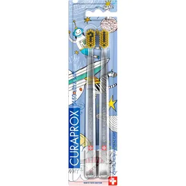 CURAPROX CS 5460 Ultra Soft Hento Toto Edition, Οδοντόβουρτσα Πολύ Μαλακή - 2τεμ