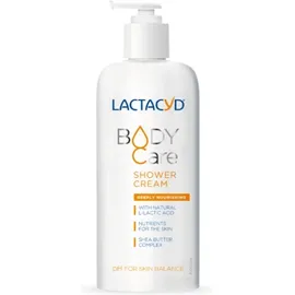LACTACYD  Body Care Deeply Nourishing Shower Cream, Κρεμώδες Θρεπτικό Αφρόλουτρο για Πρόσωπο & Σώμα - 300ml