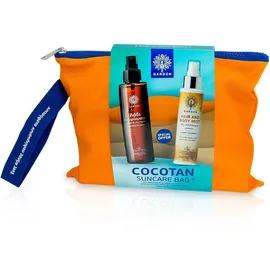 GARDEN Σετ Cocotan Suncare Bag 4, Λάδι Μαυρίσματος SPF10 - 150ml & Hair & Body Mist Coconut - 100ml