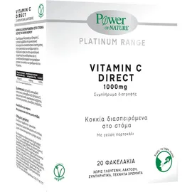 Power of Nature Platinum Range Vitamin C Direct 20 sticks