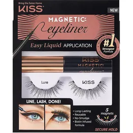 Kiss Magnetic Eyeliner & Lash Kit – 01C