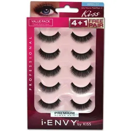 Kiss Ever EZ Lashes Βλεφαρίδες Juice Volume 4+1