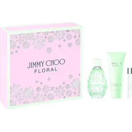 Jimmy Choo Floral Set: Eau de Toilette 90ml + Body Lotion 100ml + Eau de Toilette 7.5ml