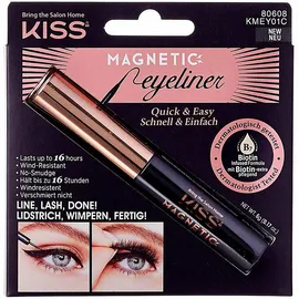 Kiss Magnetic Wind Resistant Eyeliner 5g - Black
