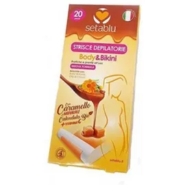 Setablu Ταινίες Αποτρίχωσης Καραμέλα για Σωμα-Μπικίνι 20τμχ