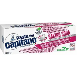 Pasta Del Capitano Baking Soda Οδοντόκρεμα για Λεύκανση των Δοντιών 75ml
