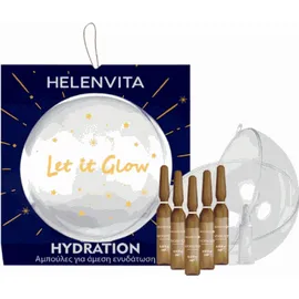 HELENVITA Let It Glow Hydration Ενυδατικό &amp; Αντιγηραντικό Serum Προσώπου 5x2ml