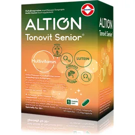 ALTION Tonovit Senior Ενισχυμένη Πολυβιταμίνη για Τόνωση 40 κάψουλες