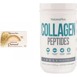 Nature's Plus Promo Collagen Peptides 294gr & Δώρο Oatmeal Exfoliating Cleansing Bar Μπάρα Καθαρισμού 100gr