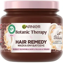 Garnier Botanic Therapy Oat Delicacy Μάσκα Ενυδάτωσης για Λεπτά Μαλλιά & Ευαίσθητο Τριχωτό 340ml