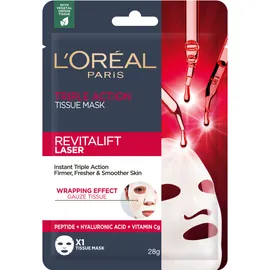 L`Oreal Paris Revitalift Laser Triple Action Tissue Mask 28gr