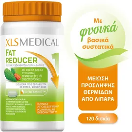XLS MEDICAL Fat Reducer, Συμπλήρωμα Διατροφής για Μείωση Πρόσληψης Θερμίδων απο Λιπαρά - 120tabs