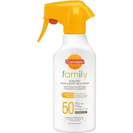 Carroten Family Suncare Face & Body Milk Spray Spf 50 270ml
