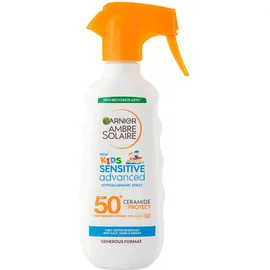 Garnier Ambre Solaire Kids Sensitive Advanced Face & Body Spray Spf50+ Ceramide & Protect 270ml