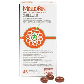 COSVAL Migliorin Gellule, Συμπλήρωμα Διατροφής για Γερά Mαλλιά & Νύχια - 45gelcaps