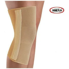 JOHN`S 12383 Ελαστική Επιγονατίδα με 4 Σπιράλ Ελάσματα σε Χρώμα Μπεζ Μέγεθος Large