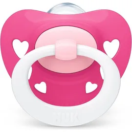 Nuk Signature Σιλικόνης 6-18m Pink 1τμχ