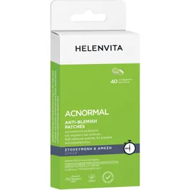 HELENVITA Acnormal Anti- Blemish Patches, Aυτοκόλλητα Επιθέματα για Συράκια & Ατέλειες - 40τεμ