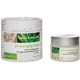 Mastic Spa Aloe Anti Aging Cream 24ωρη Κρέμα Προσώπου για Αντιγήρανση & Ανάπλαση Κυττάρων με Μαστίχα Χίου & Βιολογική Αλόη 50ml