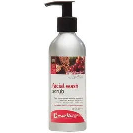 Mastic Spa Facial Scrub Υγρό Απολεπιστικό Σαπούνι για Βαθύ & Φυσικό Καθαρισμό Προσώπου με Μαστίχα Χίου & Κόκκινο Κρασί 200ml