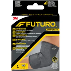 3M Futuro Περιαγκωνίδα Ρυθμιζόμενη Γκρι Comfort Fit Adjustable Elbow Support για Δεξί & Αριστερό Μέτριας Στήριξης 1 Τεμάχιο [04038]