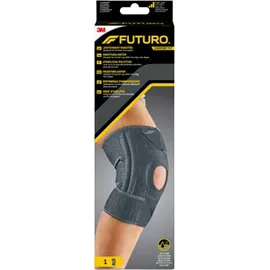 3M Futuro Ελαστική Επιγονατίδα Σταθεροποίησης Γκρι Comfort Fit Knee Stabilizer για Ισχυρή Στήριξη 1 Τεμάχιο [04040]