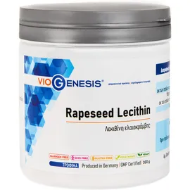 VioGenesis Rapeseed Lecithin Λεκιθίνη Ελαιοκράμβης σε Μορφή Σκόνης 300gr