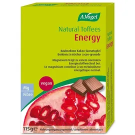A.Vogel Energy Toffees Pomegranate Καραμέλες με Μαγνήσιο για την Ενίσχυση Παραγωγής Ενέργειας 115gr