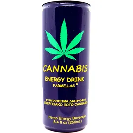 Medichrom Cannabis Energy Drink Ενεργειακό Ποτό με Εκχύλισμα Κάνναβης 250ml