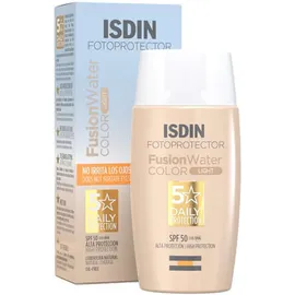 Isdin Fotoprotector Fusion Water Color Light Αντηλιακό Προσώπου με Χρώμα spf50, 50ml