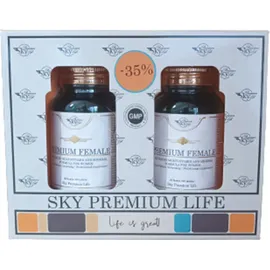 Sky Premium Life PROMO Premium Female Πολυβιταμινούχο Συμπλήρωμα Διατροφής για Γυναίκες 2x60 Δισκία [Sticker -35%]