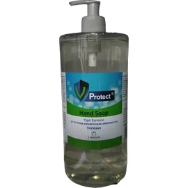 Cannsun VProtect Hand Soap Υγρό Σαπούνι με τις ήπιες αντισηπτικές ιδιότητες του Triclosan 1000ml